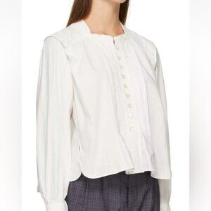 Isabel marant Okina white button 38